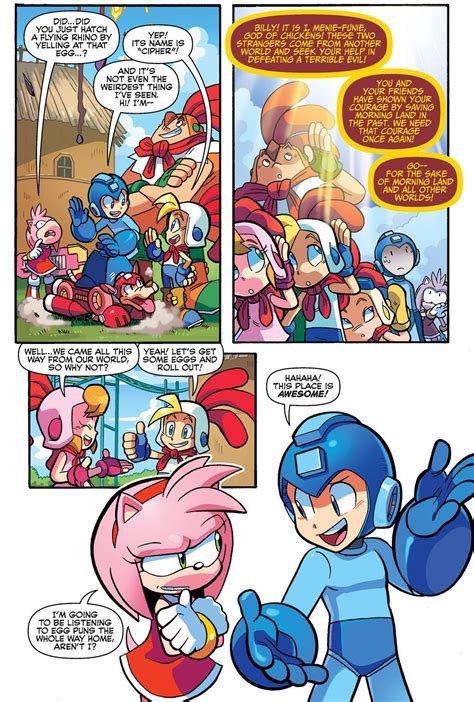 The Best Part Of The Sonic And Megaman Crossover Sonicthehedgehog