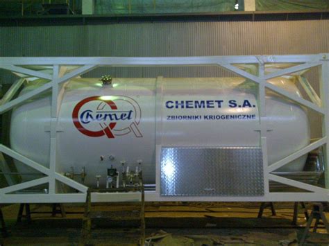 Cryogenic Tank Container By Chemet Sa Poland