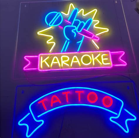 Karaoke LED Neon Sign wall decoration neon Available in 12 | Etsy