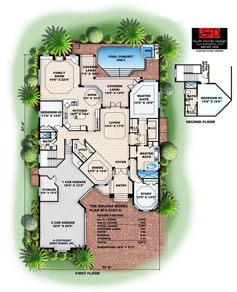 South Florida Design Mediterranean Open Floor Plan Home Design South