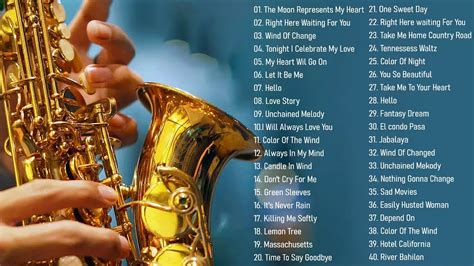 Beautiful Romantic Saxophone Love Songs Instrumental The Very Best Of