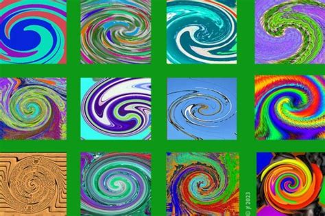 Solve Many Swirls Jigsaw Puzzle Online With 35 Pieces