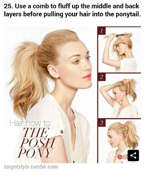 27 Tips And Tricks To Get The Perfect Ponytail Musely