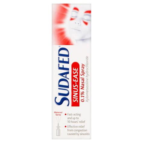 Sudafed Sinus Ease Nasal Spray 15ml Chemist 4 U
