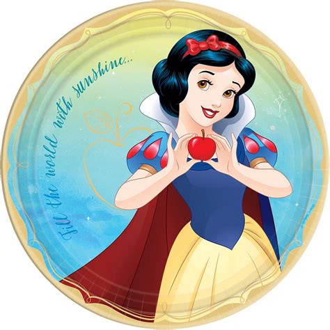 Part of the reason snow white was made was for the purpose of economics — despite the ambitious art and extreme popularity of the mickey mouse and silly symphonies shorts, walt came to realize that no matter how successful his shorts were, they only earned a fixed revenue from their screenings. Princess Snow White Lunch Plates 8ct | Party City