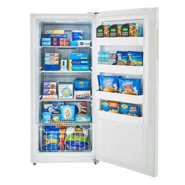 Midea Cu Ft Frost Free Convertible Upright Freezer Refrigerator