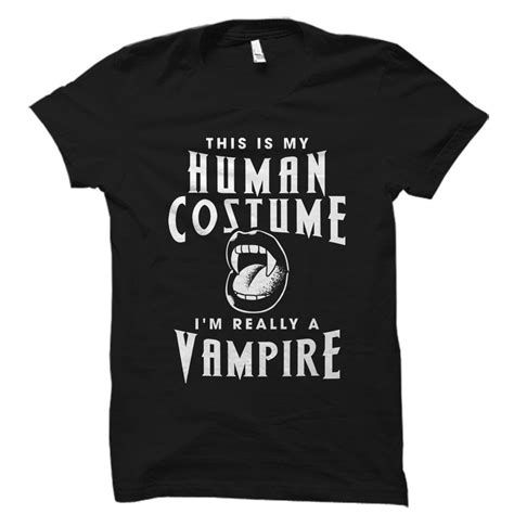 Vampire Shirt For Vampire Fan Shirt Vampire Costume Shirt Vampire T