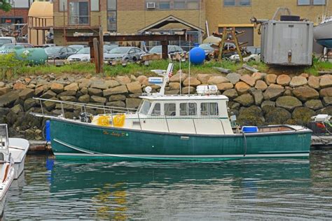 Fishing Boat At Gloucester Port Massachusetts Editorial Stock Image