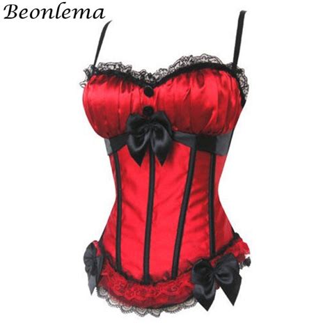 beonlema red hot femme wedding corset lace plus size spaghetti straps black white sexy bridal
