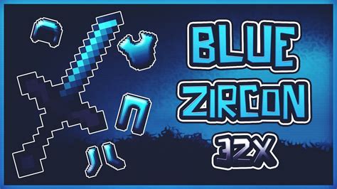 Minecraft Pvp Texture Pack Blue Zircon 32x Fps Youtube