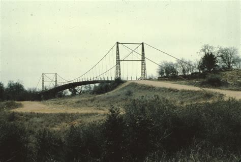 Regency Suspension Bridge The Portal To Texas History