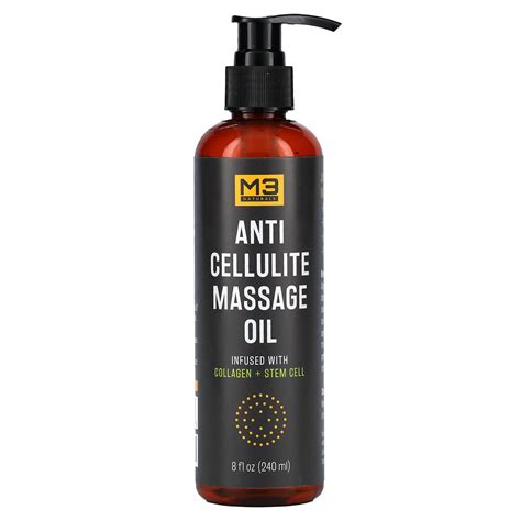 M3 Naturals Anti Cellulite Massage Oil 8 Fl Oz 240 Ml Walmart Canada