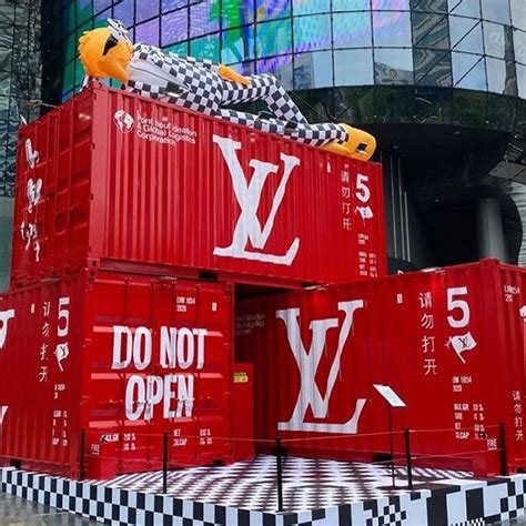 Louis Vuittons Insta Worthy Shipping Containers Have Landed At Ion