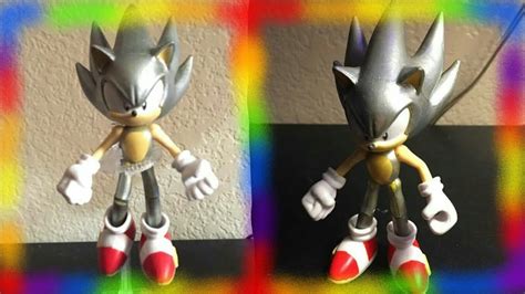 How To Make A Custom Hyper Sonic Action Figure Youtube