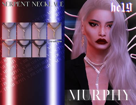 Serpent Necklace At Murphy Sims 4 Updates