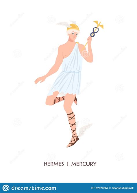 Hermes Mercury Greek Olympian Deity Of Merchants Commerce Agile