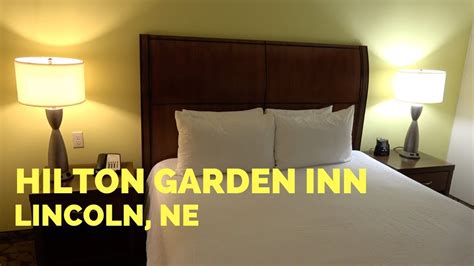 Includes regency club lounge access. Hilton Garden Inn | One King Bedroom Suite | Lincoln - YouTube