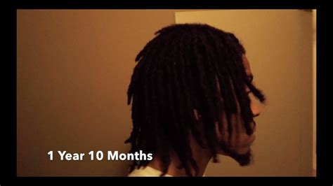 Dreadlock Journey 1 Year 10 Months Youtube