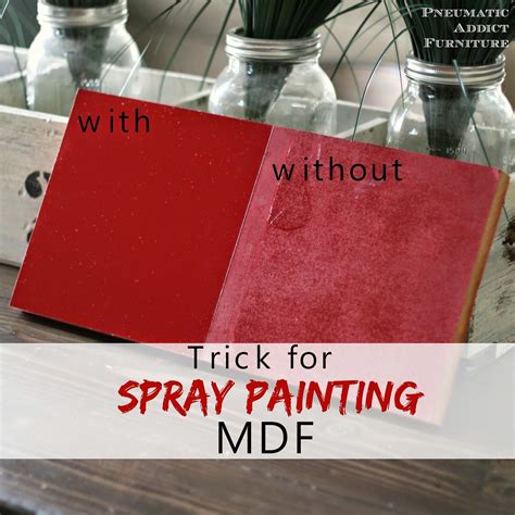 How To Spray Paint Fiberboard Painting Facts