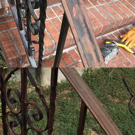 These ornamental aluminum products can be used for residential, commercial and industrial applications. How do I repaint these metal railings. Used Krud Kutter and a wire brush, but is it good enough ...