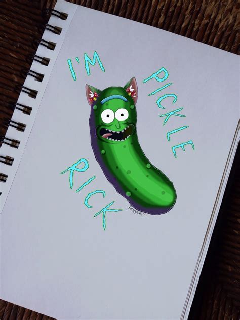 Pickle Rick Chan From Rick Morty By Kelskitten On Deviantart
