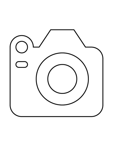 Camera Coloring Pages Coloring Home