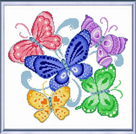 You will find dozens of free crossstitch patterns to suit your every need. Spring Butterflies Cross Stitch Pattern butterfly