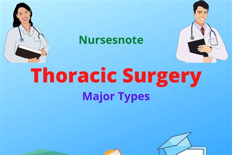 Types Of Thoracic Surgery By Nursesnote Nurses Note