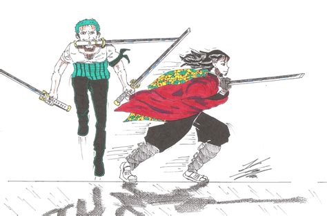 Roronoa Zoro & Tomioka Giyuu : r/DemonSlayerAnime