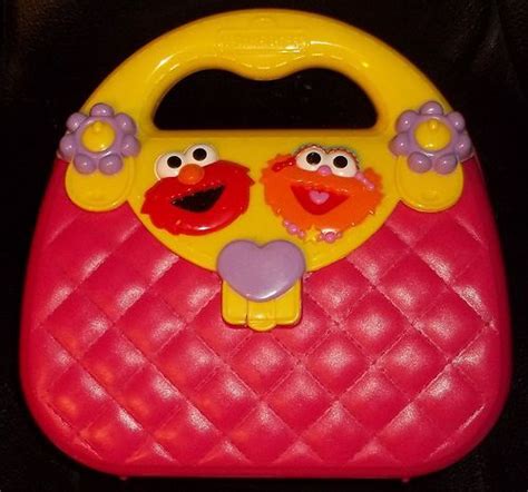 Sesame street is a production of sesame workshop, a nonprofit educational organization which also produces pinky dinky doo, the electric company, and other programs for children around the world. Zoe Elmo Purse Sesame Street Pocket Book Pretend Play Toy | eBay $2.99 | Pretend play toys ...