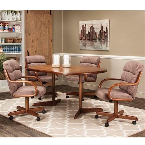 Cramco Inc Wichita D8812 545 5 Piece Table And Chair Set Corner
