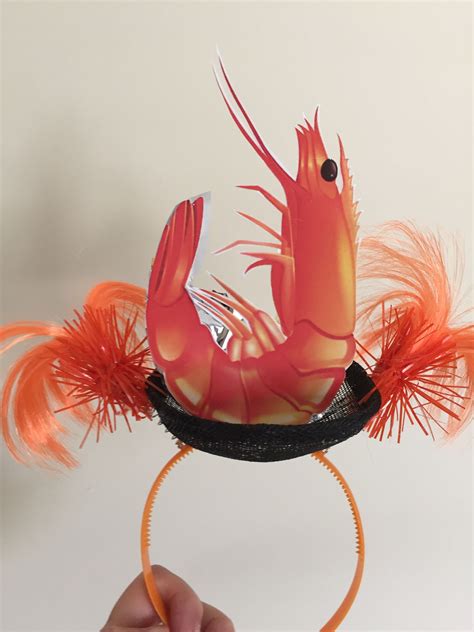 shrimp on the barbie fascinator diy halloween costumes easy halloween mardi gras diy