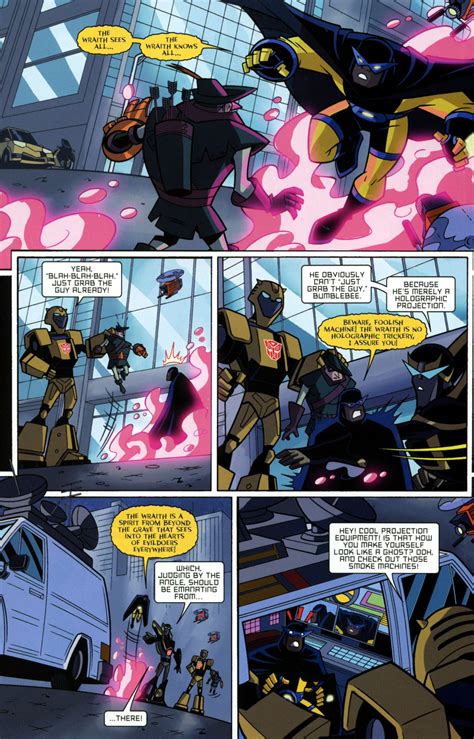 Read Online Transformers Animated The Arrival Comic Issue 2