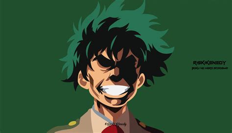 All Might Face On Deku