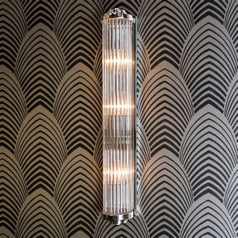 Explore our carefully curated collection of lighting, rugs and home décor. (850A) Gatsby Art Deco Wall Light (Large) | The Limehouse Lamp Co | Traditional Lighting Online