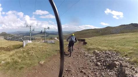 Vtt Descente Super Besse Youtube