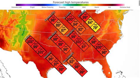 Weather Forecast More Record Hot Temperatures On The First Day Of