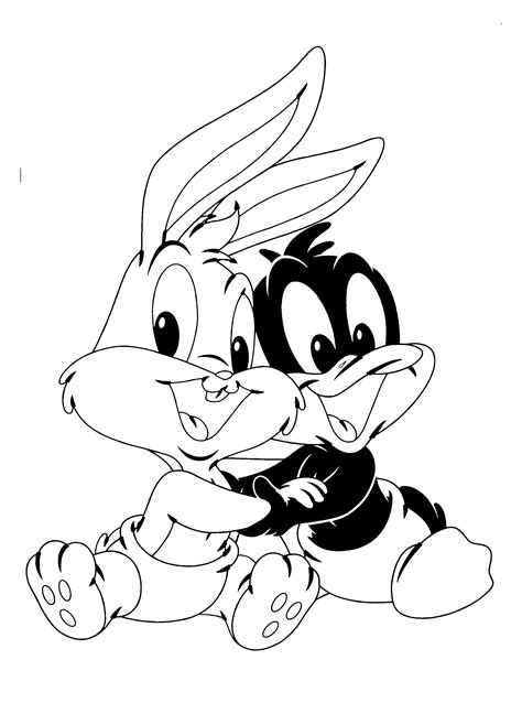 Baby Looney Tunes Taz Coloring Pages At Free