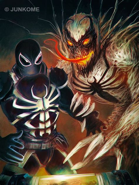 Agent Venom Anti Venom Eugene Gore Junkome On Artstation At