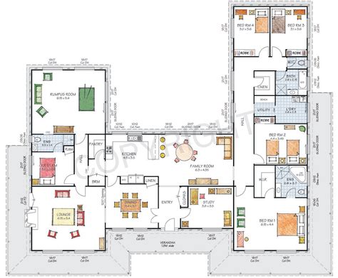 Is installing a swimming pool on your wishlist? Hi! Today I have this wonderful u-shaped floor plan for ...