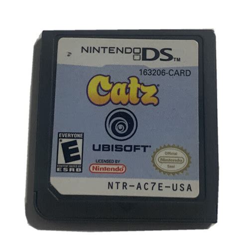 Catz Nintendo Ds Game Without Case•• Ebay