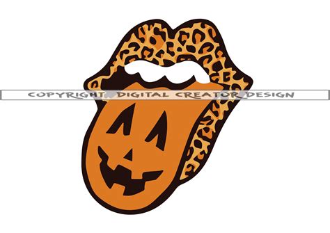 Pumpkin Lips Svg Pumpkin Tongue Svg Halloween Lips Svg Etsy