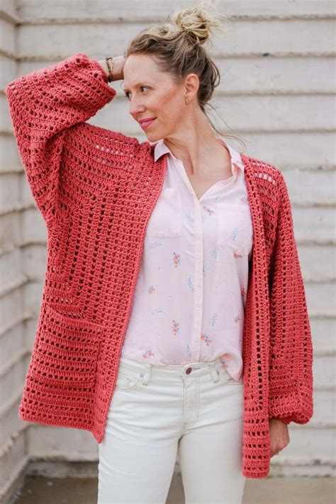 Chevron lace cardigan, by milobo, pdf download via ravelry: Shockingly Easy Crochet Cardigan Pattern Made From 2 ...