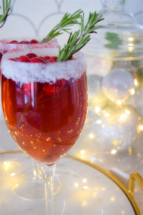 christmas cranberry champagne we re the joneses recipe festive holiday drinks christmas