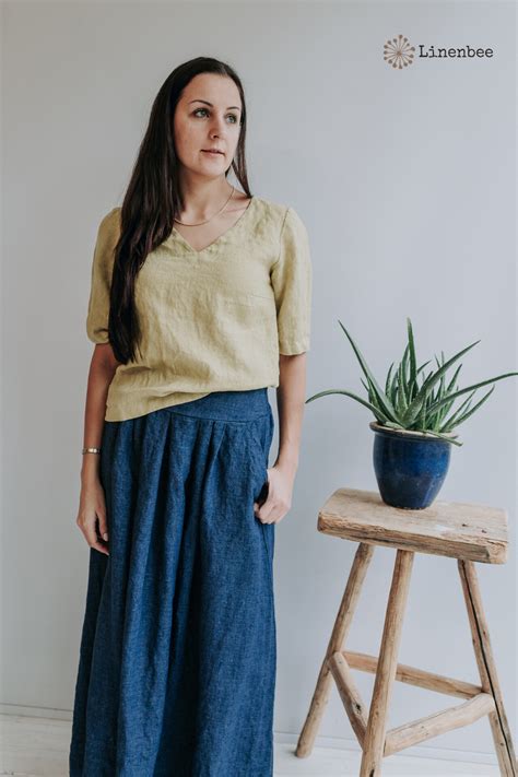 Linen Skirts For Women Linen Maxi Skirt Eco Friendly Fashion In 2020