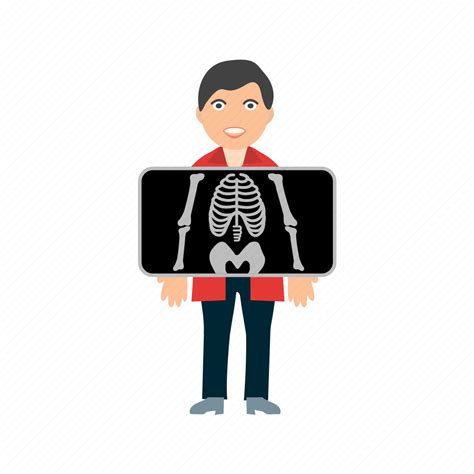 Standing Chest X Ray X Ray Bones Icon Download On Iconfinder