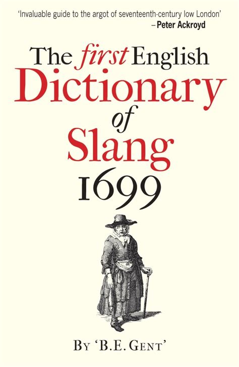 The First English Dictionary Of Slang 1699 Bodleian Library