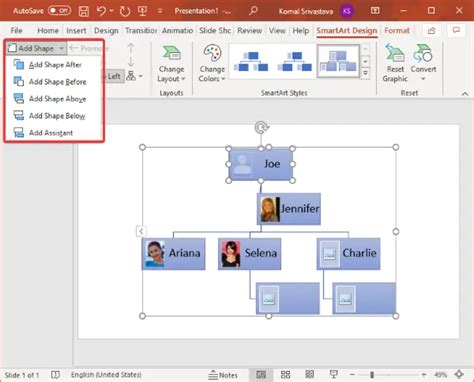 How To Create An Org Chart In Powerpoint