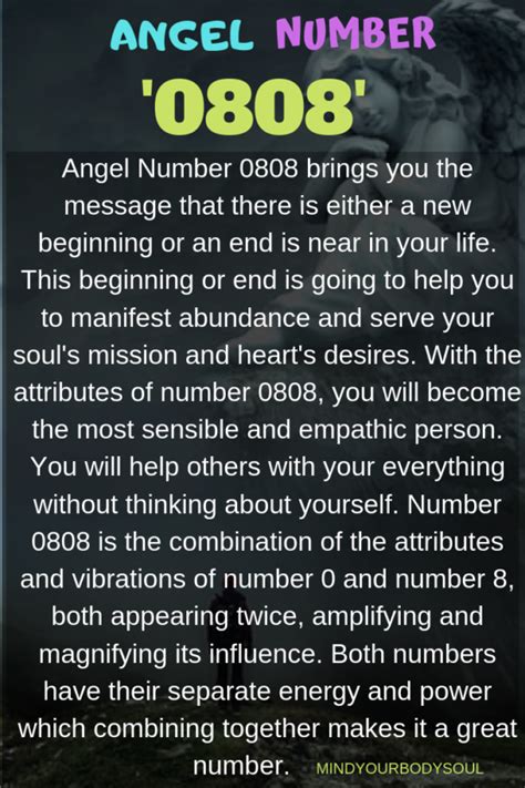 Angel Number 0808 You Are An Empathic And Sensible Person Angel