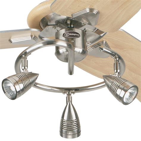 Choose from our extensive selection of ceiling fans with lights. Westinghouse Lighting 7850500 Elite 48 Inch Brushed Nickel ...